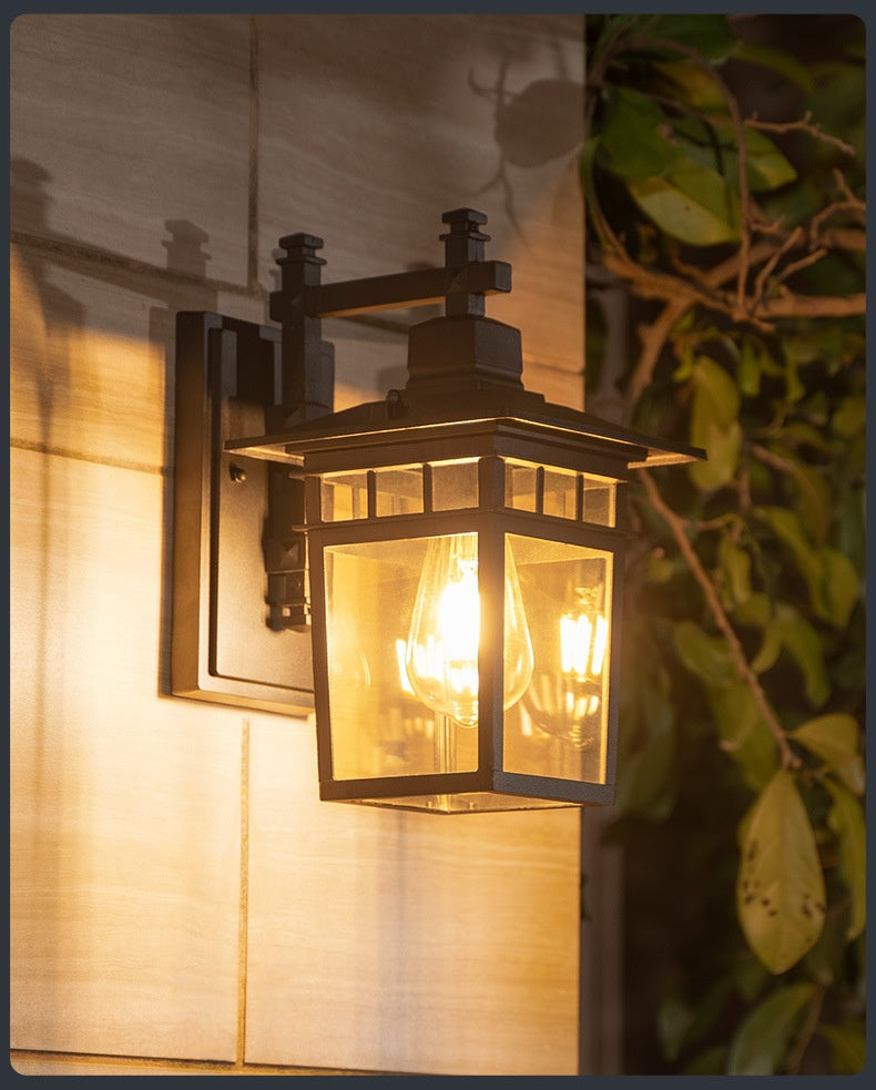 Outdoor Solar Lights for Wall with Waterproof for Garden & Patio - 12V Hanging Light