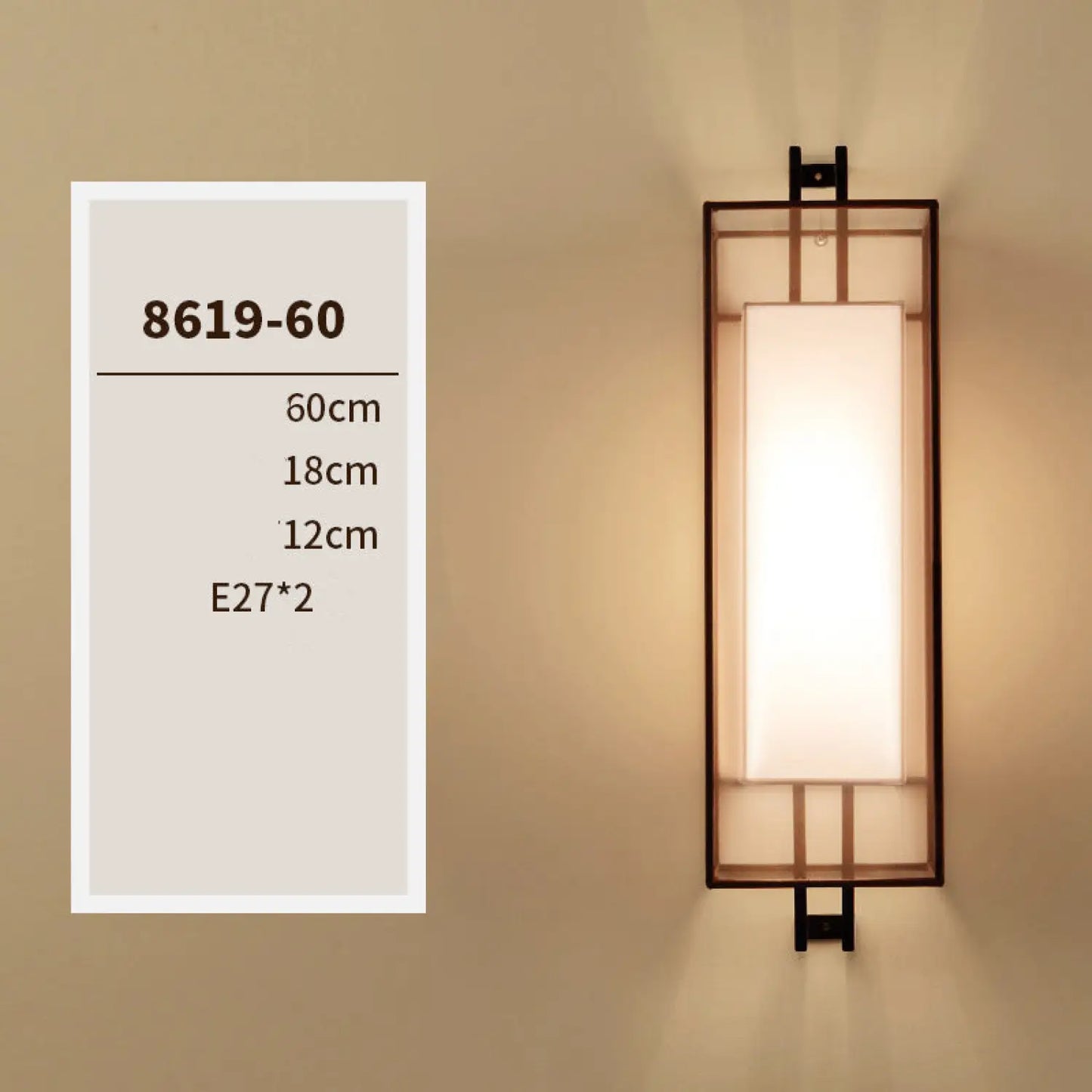 Outdoor Wall Light Mount with Retro Style for Garden and Balcony - 12V Hanging Light