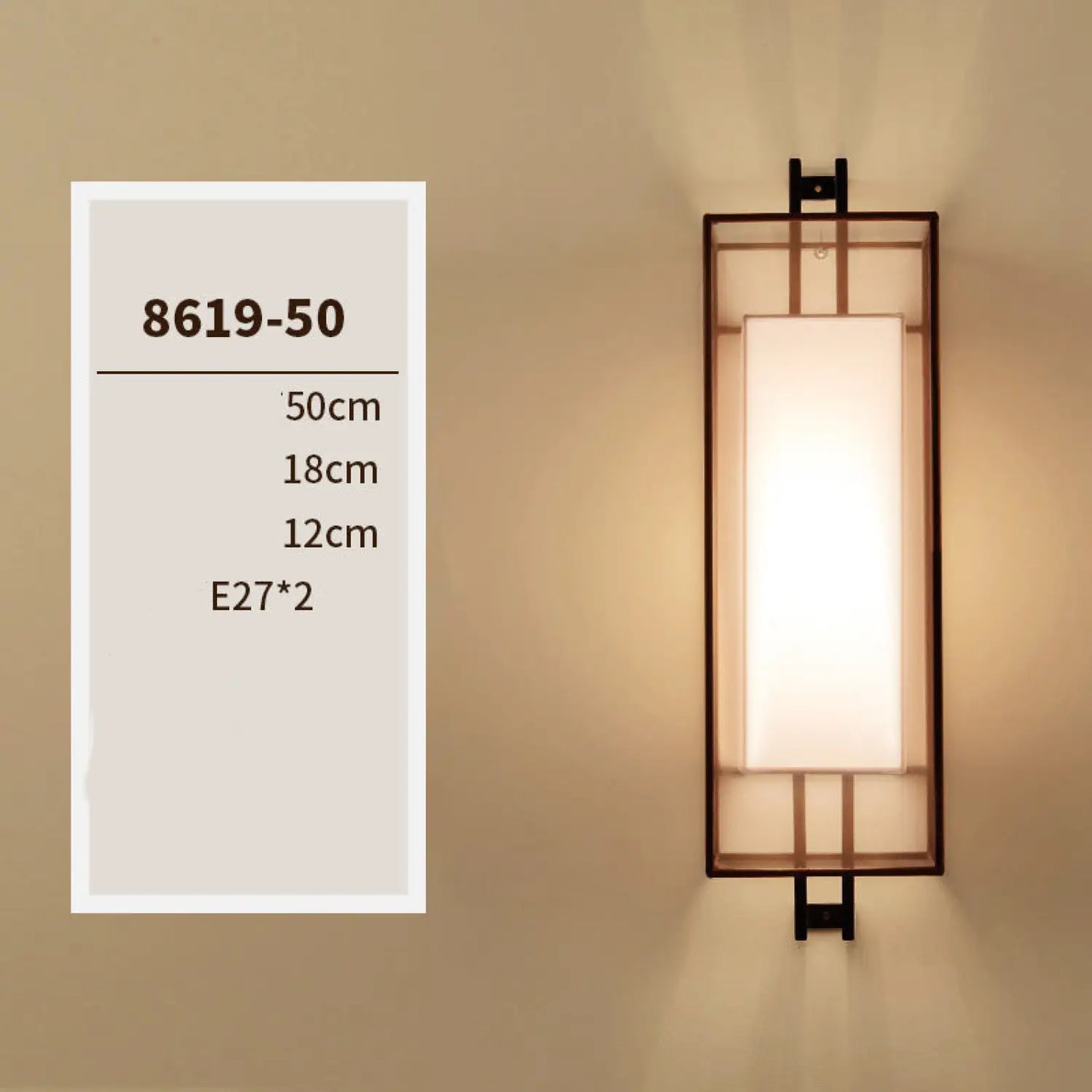 Outdoor Wall Light Mount with Retro Style for Garden and Balcony - 12V Hanging Light