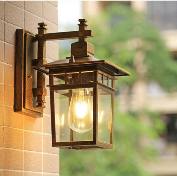 Outdoor Waterproof Wall Lamp Solar Outdoor - 12V Hanging Light