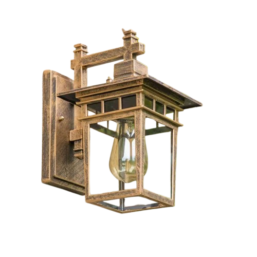 Outdoor Waterproof Wall Lamp Solar Outdoor - Bronze2 - 12V Hanging Light