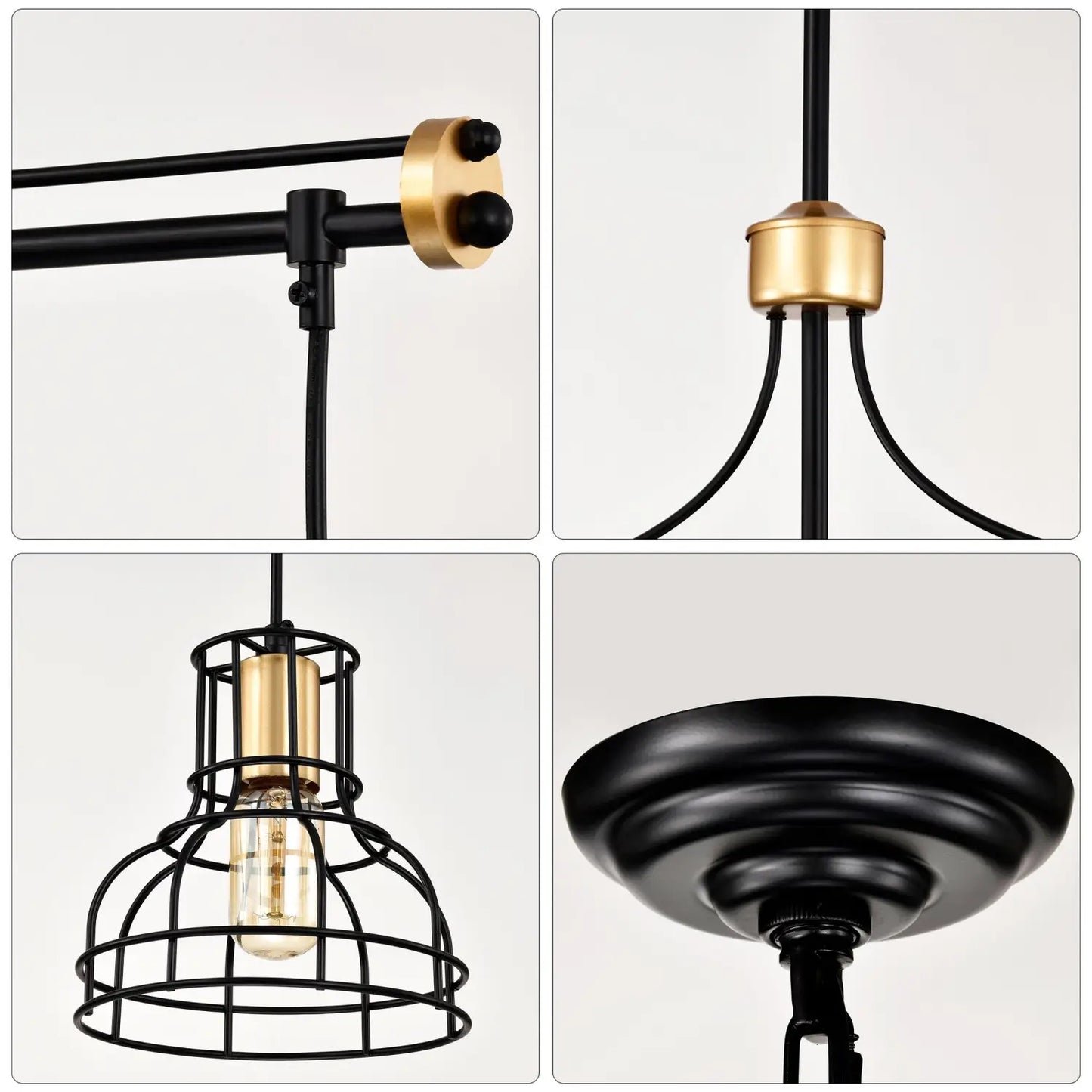 Dining Room Light Fixture Chandelier Over Table 40 Inch Hanging For Farmhouse Linear Chandeliers,4 Light Kitchen Island