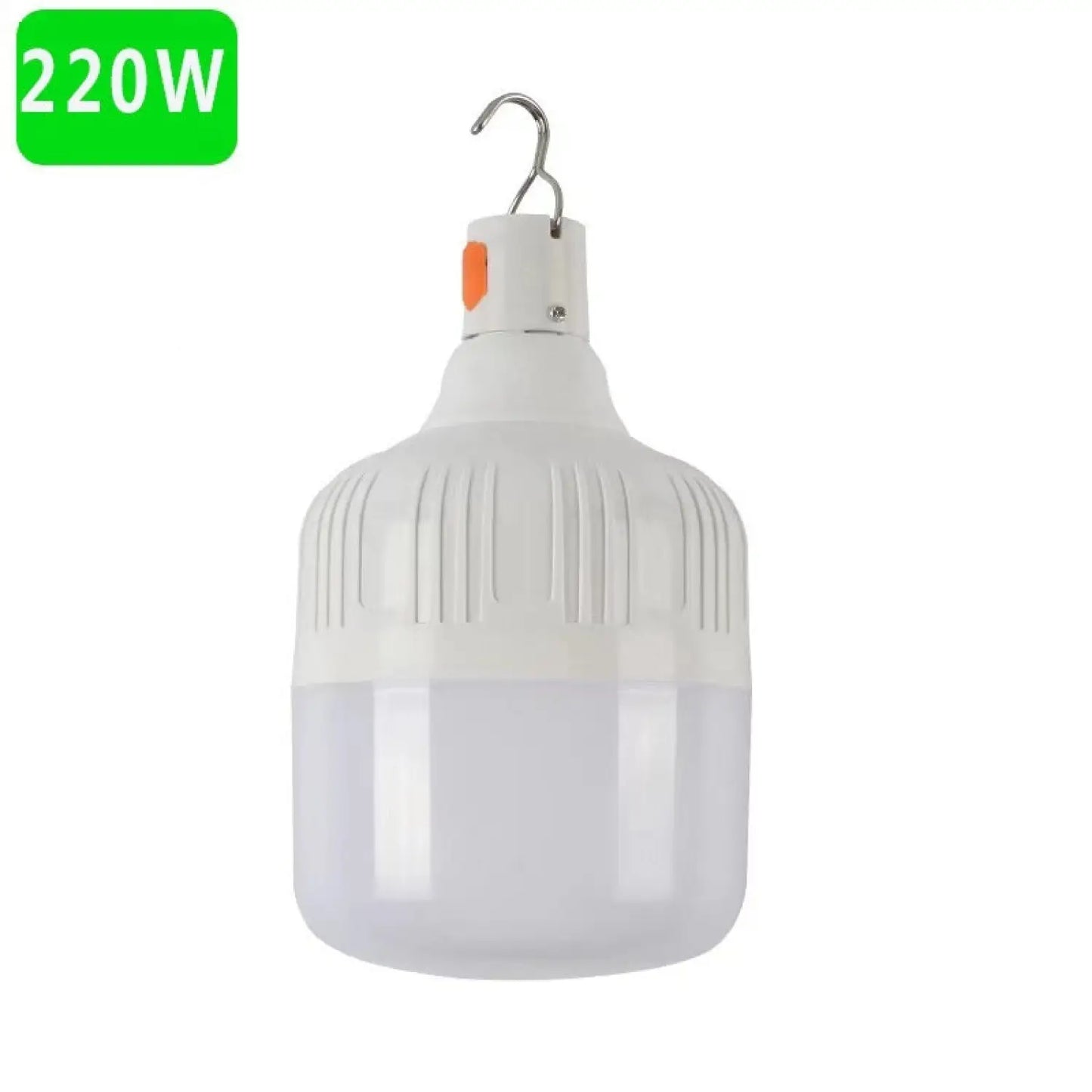 Night Market Stall Rechargeable Light Led Bulb 6500k to 7000k / 220W with Android Cable / 1pcs 12V Hanging Light