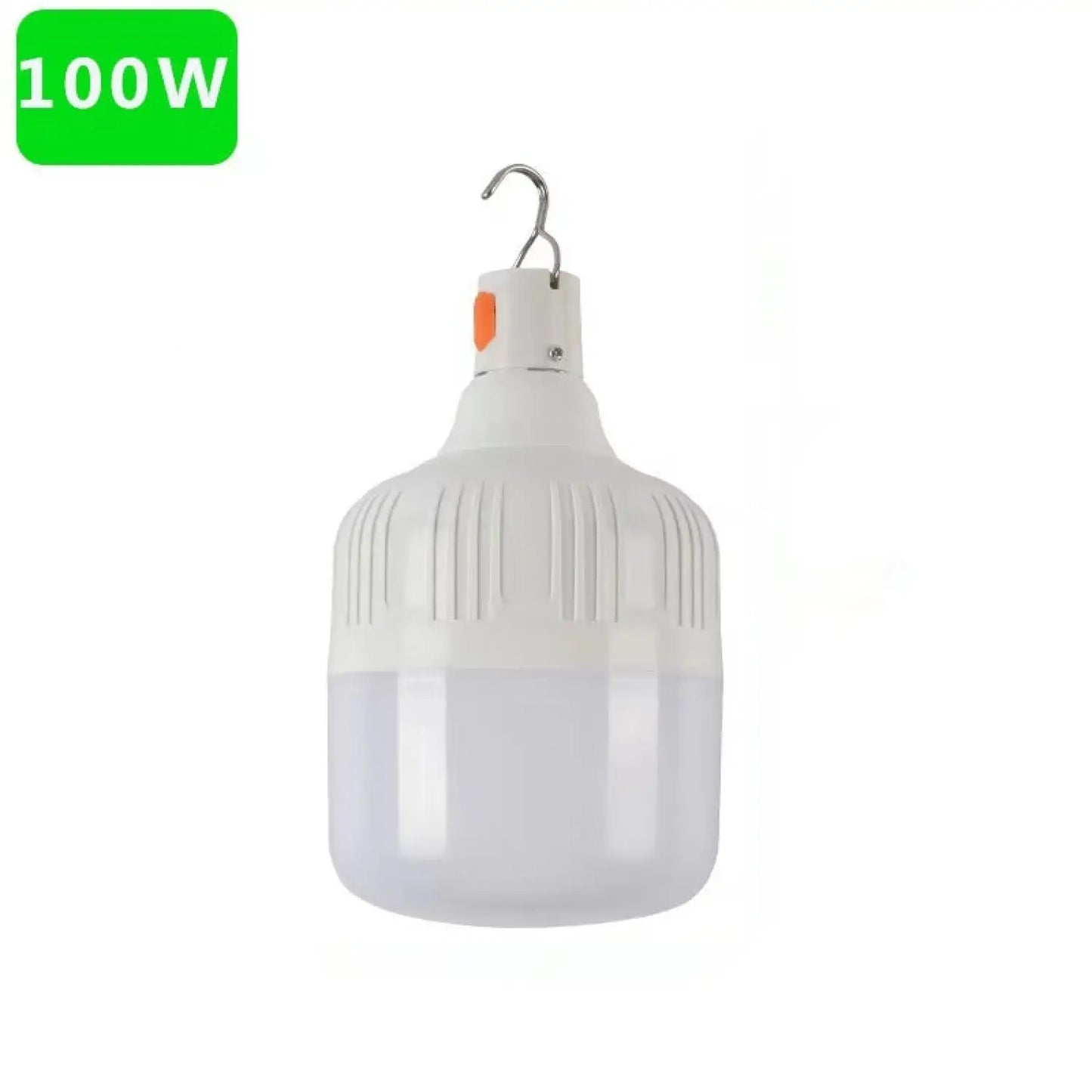 Night Market Stall Rechargeable Light Led Bulb 6500k to 7000k / 100W with Android Cable / 1pcs 12V Hanging Light