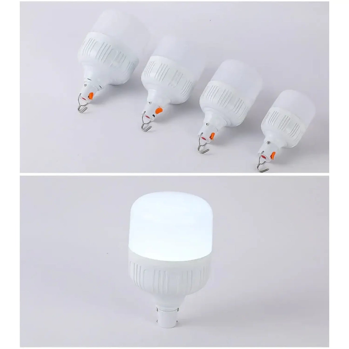 Rechargeable LED Light Bulb Lights with Portable Battery Power 12V Hanging Light