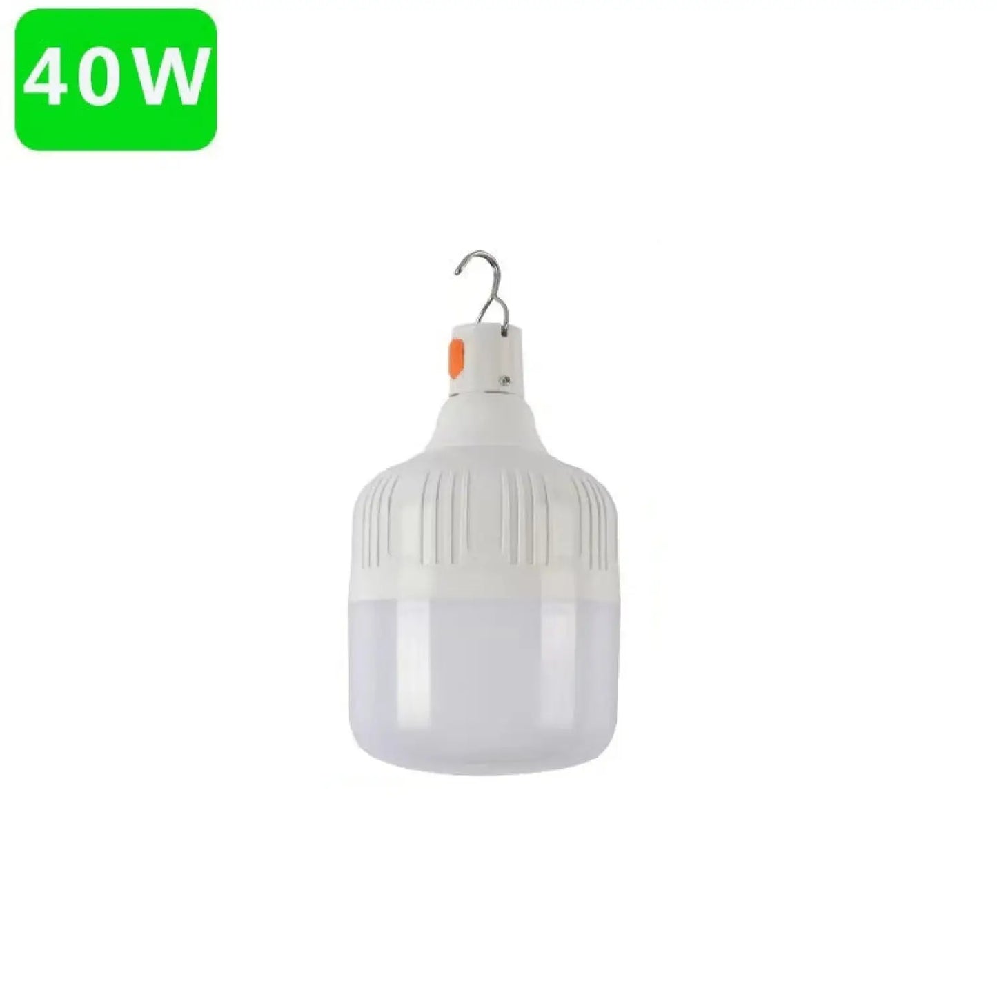 Night Market Stall Rechargeable Light Led Bulb 6500k to 7000k / 40W with Android Cable / 1pcs 12V Hanging Light
