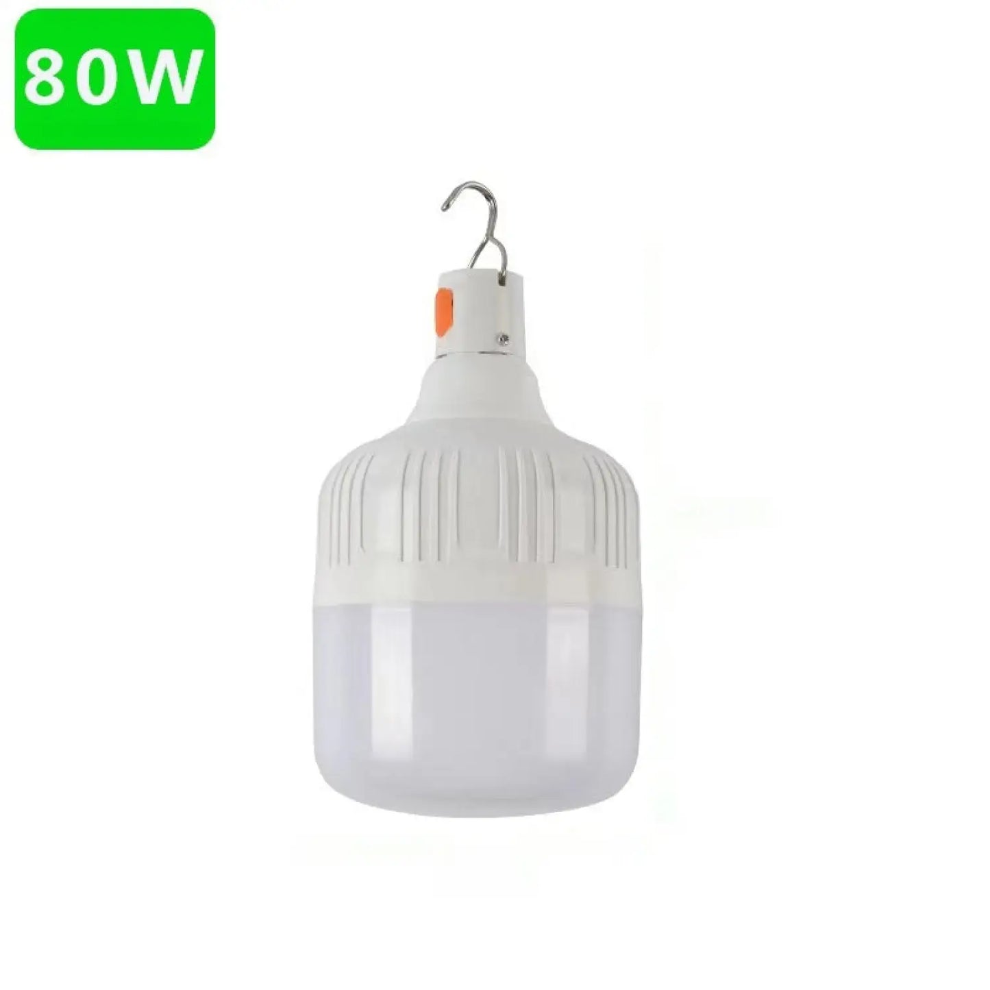 Night Market Stall Rechargeable Light Led Bulb 6500k to 7000k / 80W with Android Cable / 1pcs 12V Hanging Light