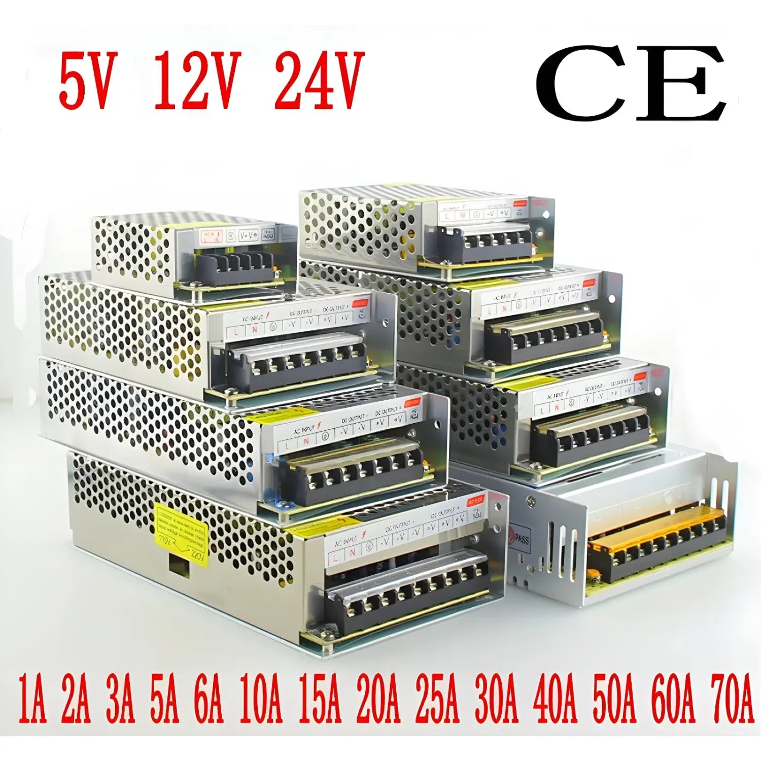 Reliable Switching Constant Voltage LED Power Supply for Lighting - LED Driver