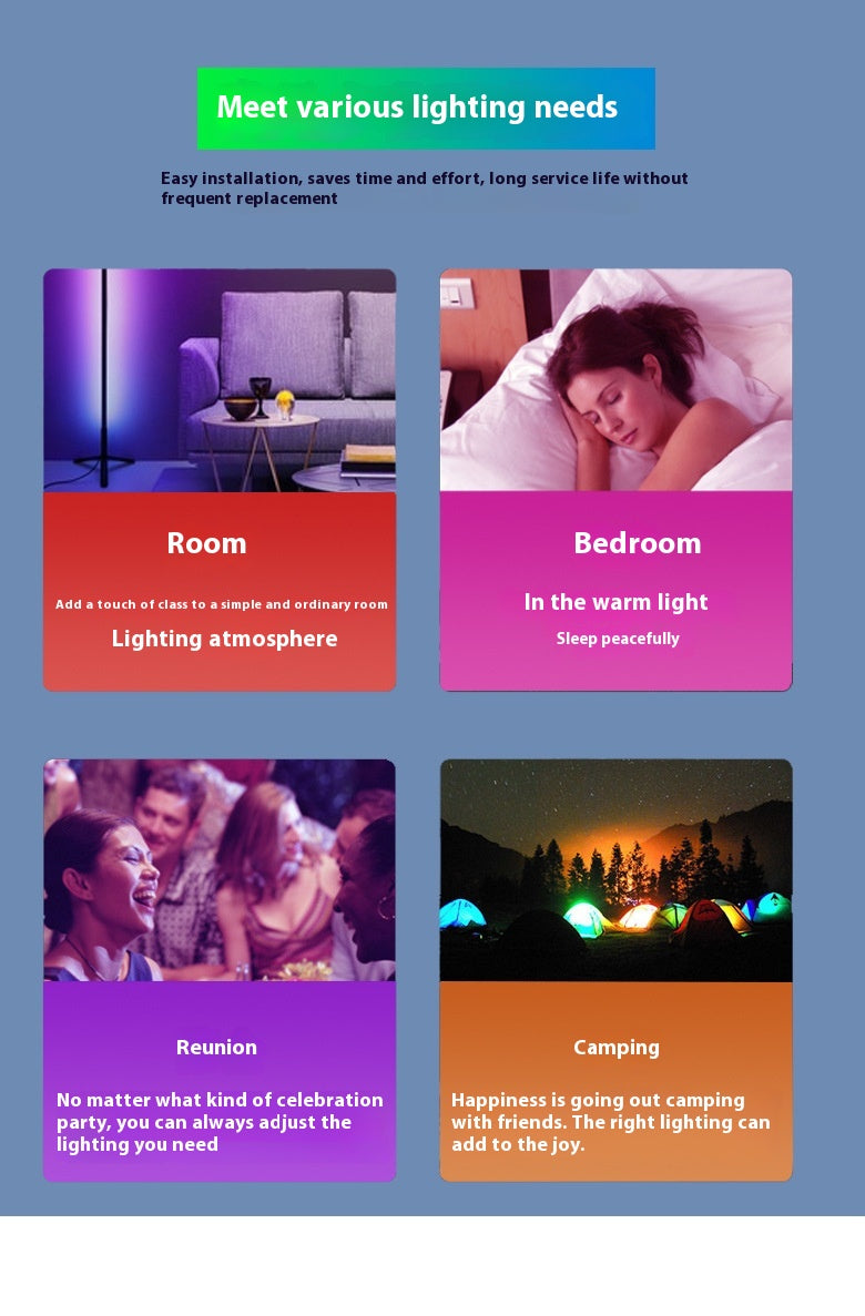 RGB Magic Color 5V Mobile Power Bulb Low Voltage Led - USB Magic Light Bulb - 12V Hanging Light