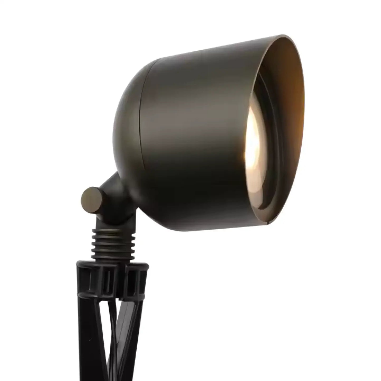 Heavy Duty Brass Flood Light Outdoor Fixture with PAR36 Support - Spot Light Fixture