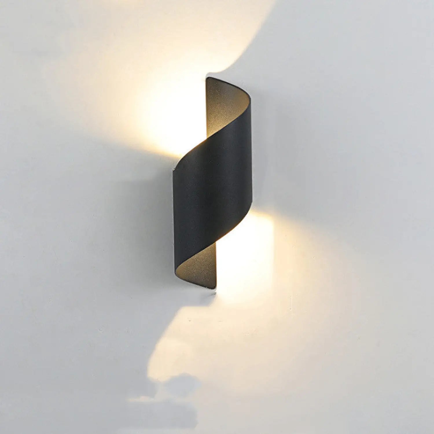 Simple Outdoor LED Lamp with Sleek Waterproof Design - Black B / Neutral light - 12V Hanging Light