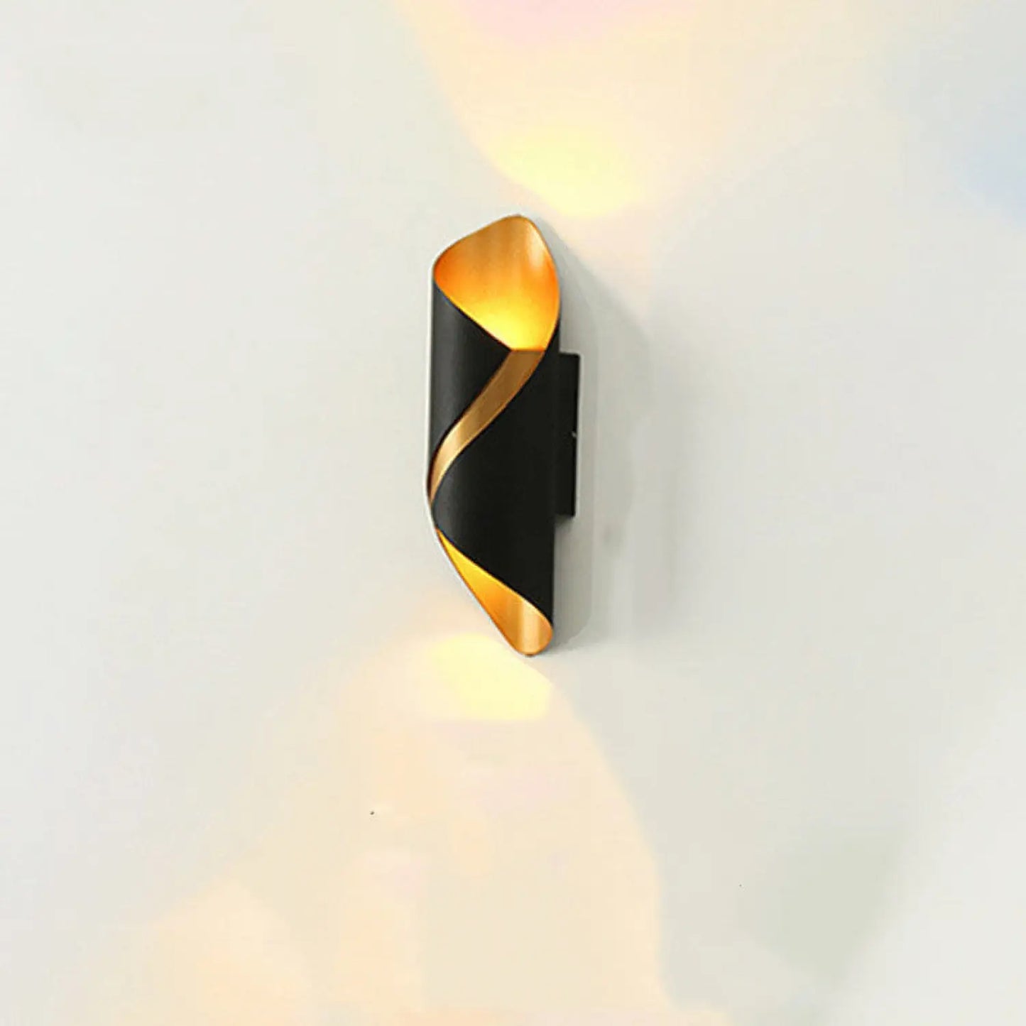 Simple Outdoor LED Lamp with Sleek Waterproof Design - Black gold A / Neutral light - 12V Hanging Light