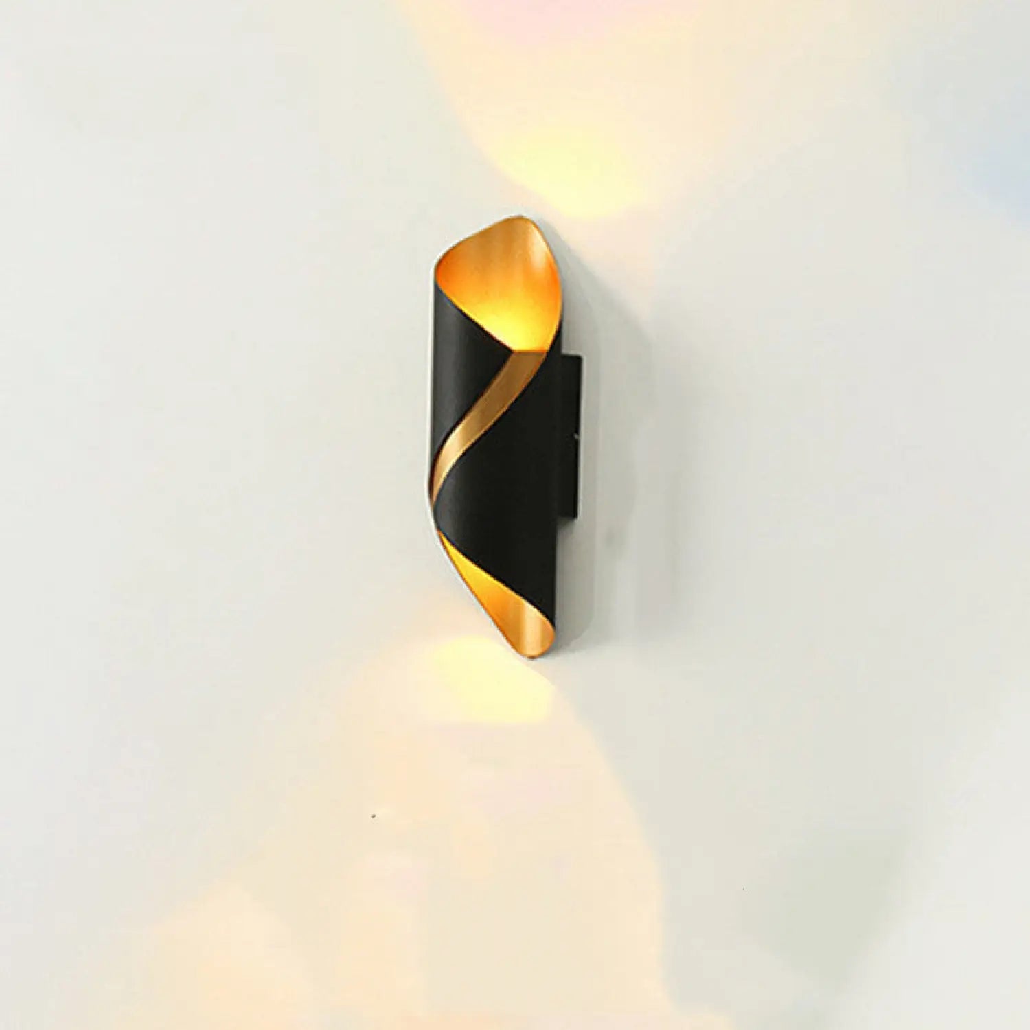 Simple Outdoor LED Lamp with Sleek Waterproof Design - Black gold A / Neutral light - 12V Hanging Light