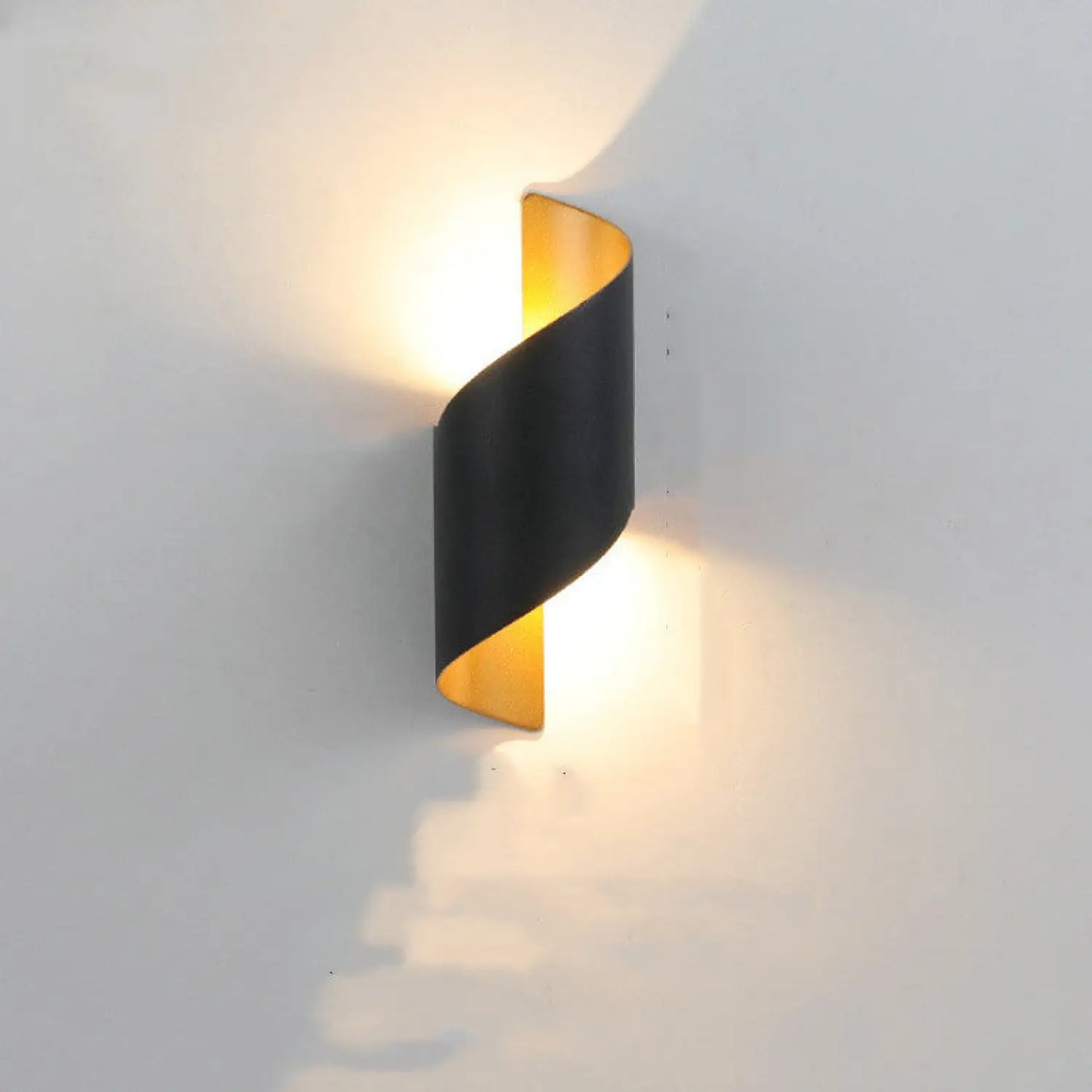 Simple Outdoor LED Lamp with Sleek Waterproof Design - Black gold B / Neutral light - 12V Hanging Light