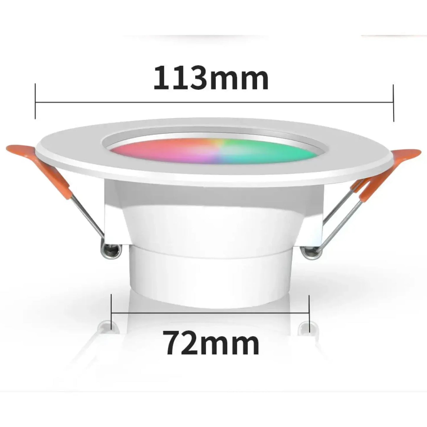 Graffiti Bluetooth Smart Downlight Voice Control Full Color Dimming Speaker Five way Light 12V Hanging Light