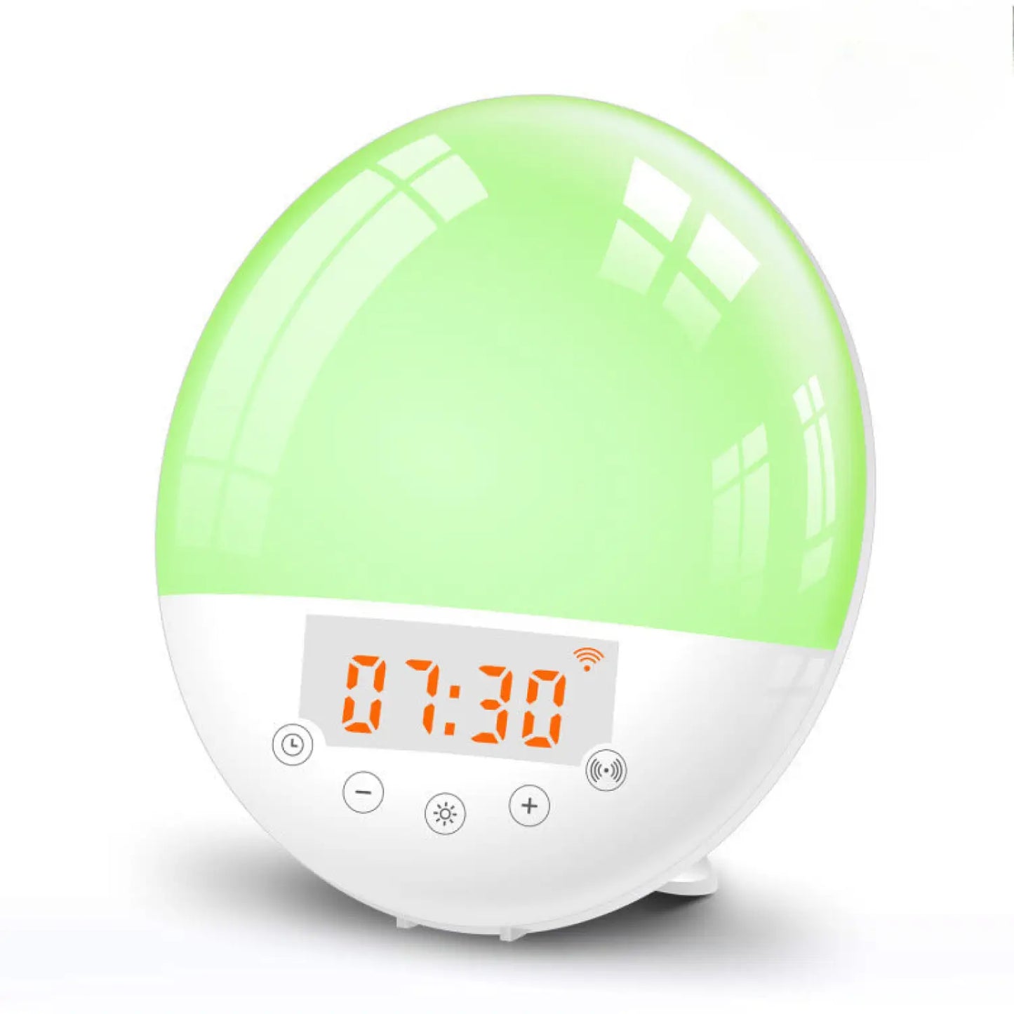 Smart Wakeup Light Alarm Clock with Sunrise Simulation and Voice Control - US Version - Light Fixture