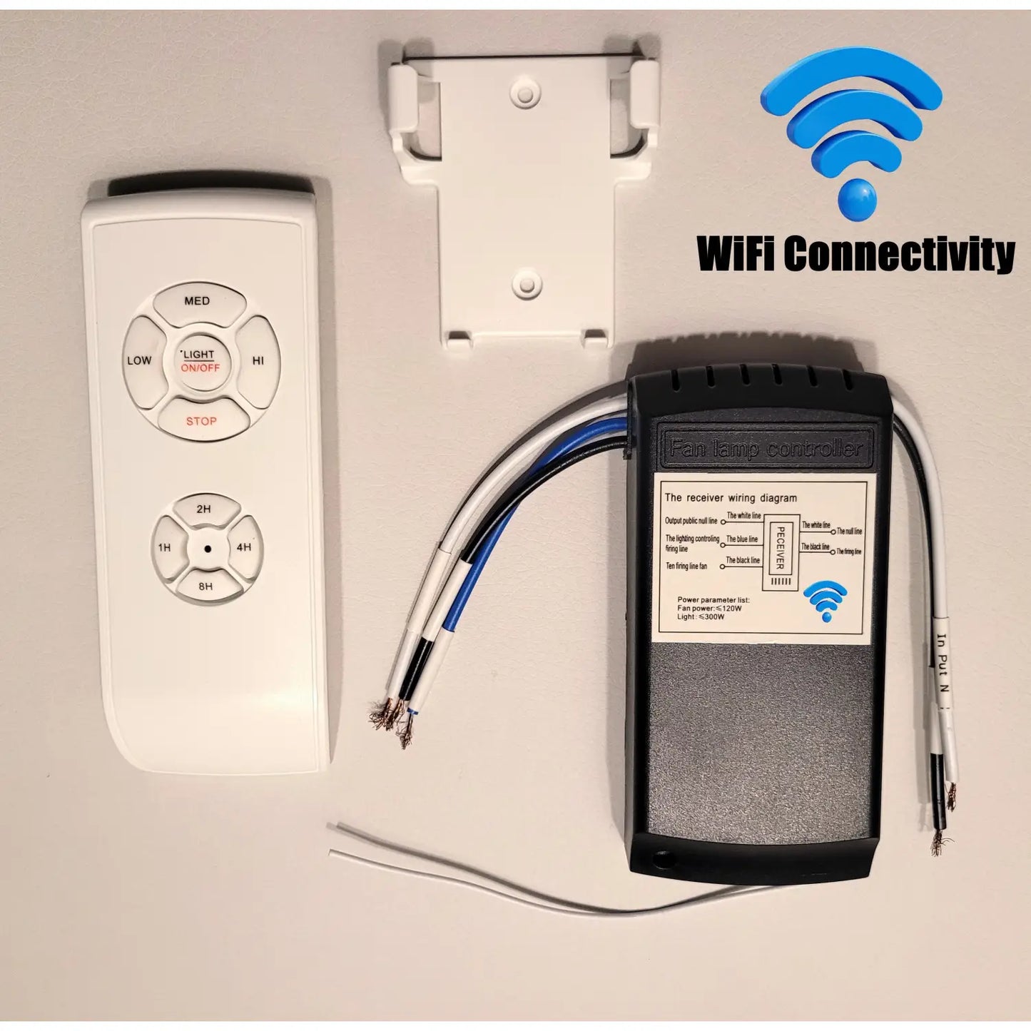 Smart Wifi Enabled 3-in-1 Ceiling Fan Light Universal Ceiling Fan Remote Control Kit - Ceiling Fan Control
