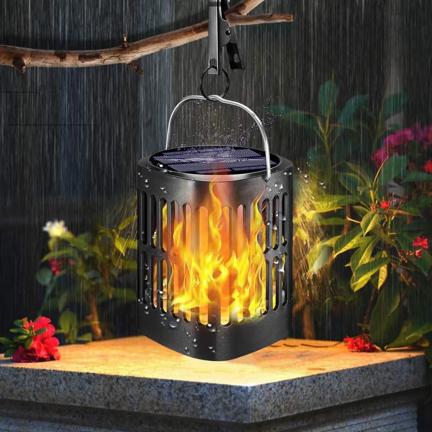 Solar Decoration Light - Outdoor Landscape Lighting - Black - Solar Light