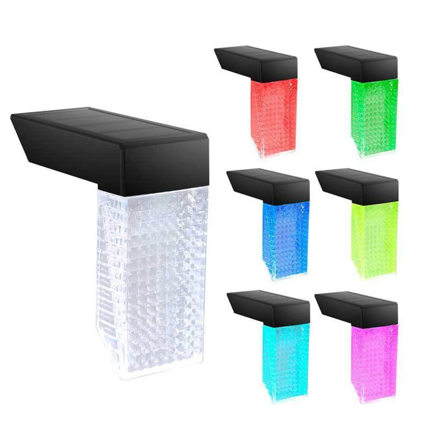 Solar Path Lights with LED & Waterproof for Stairs Deck Fence & Garden - Path Light Fixture