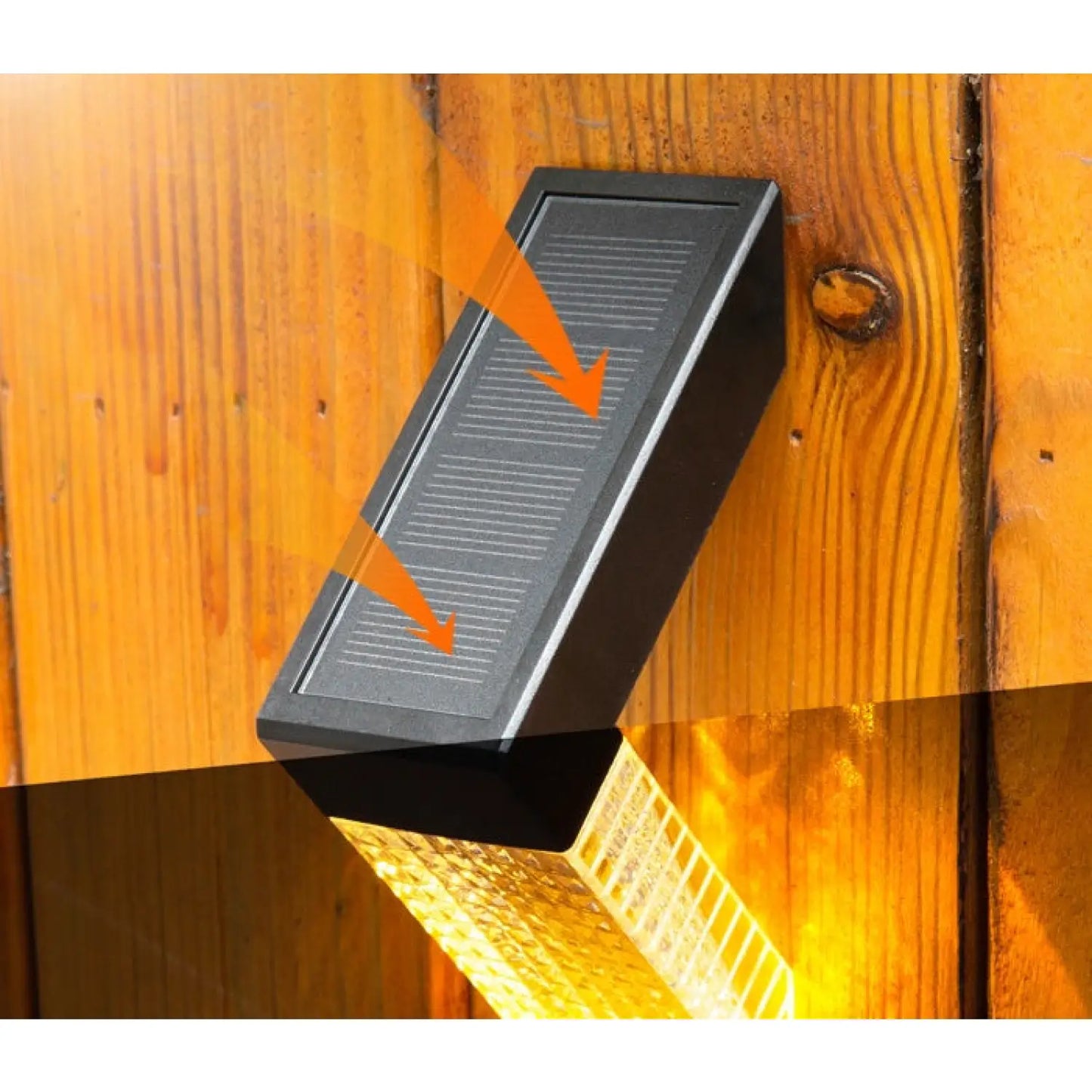Solar Path Lights with LED & Waterproof for Stairs Deck Fence & Garden - Path Light Fixture