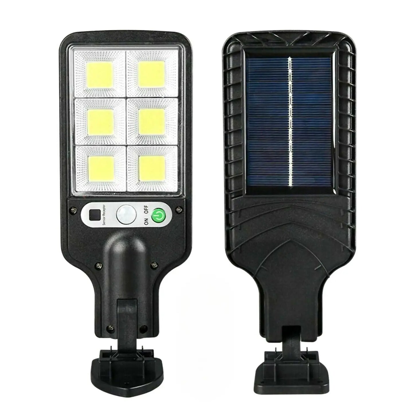 Solar Powered Light Outdoor with PIR Motion Sensor 72 LED & Weatherproof Black Solar Light