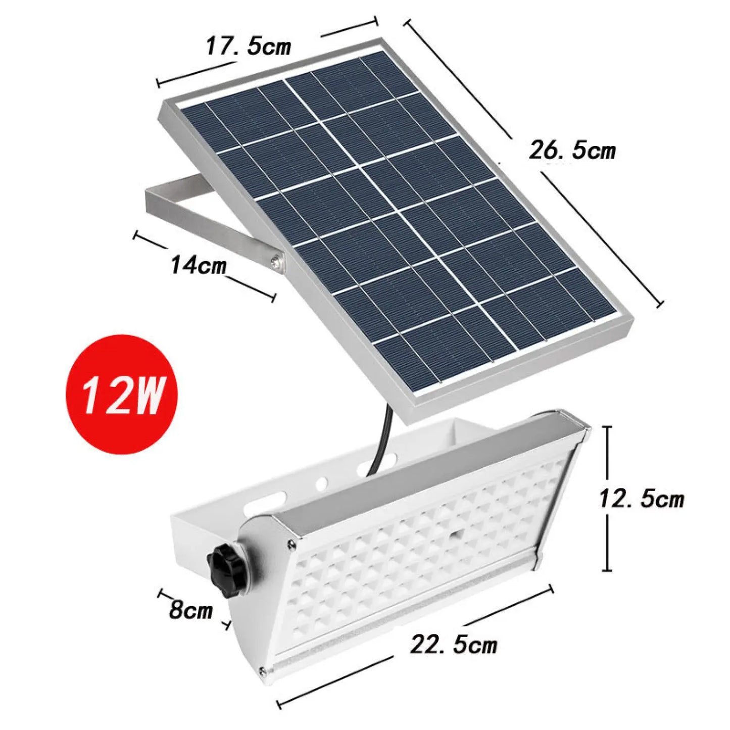 Solar Powered Outdoor Lights in Garden for Pathway and Landscape Glow - 12V Hanging Light