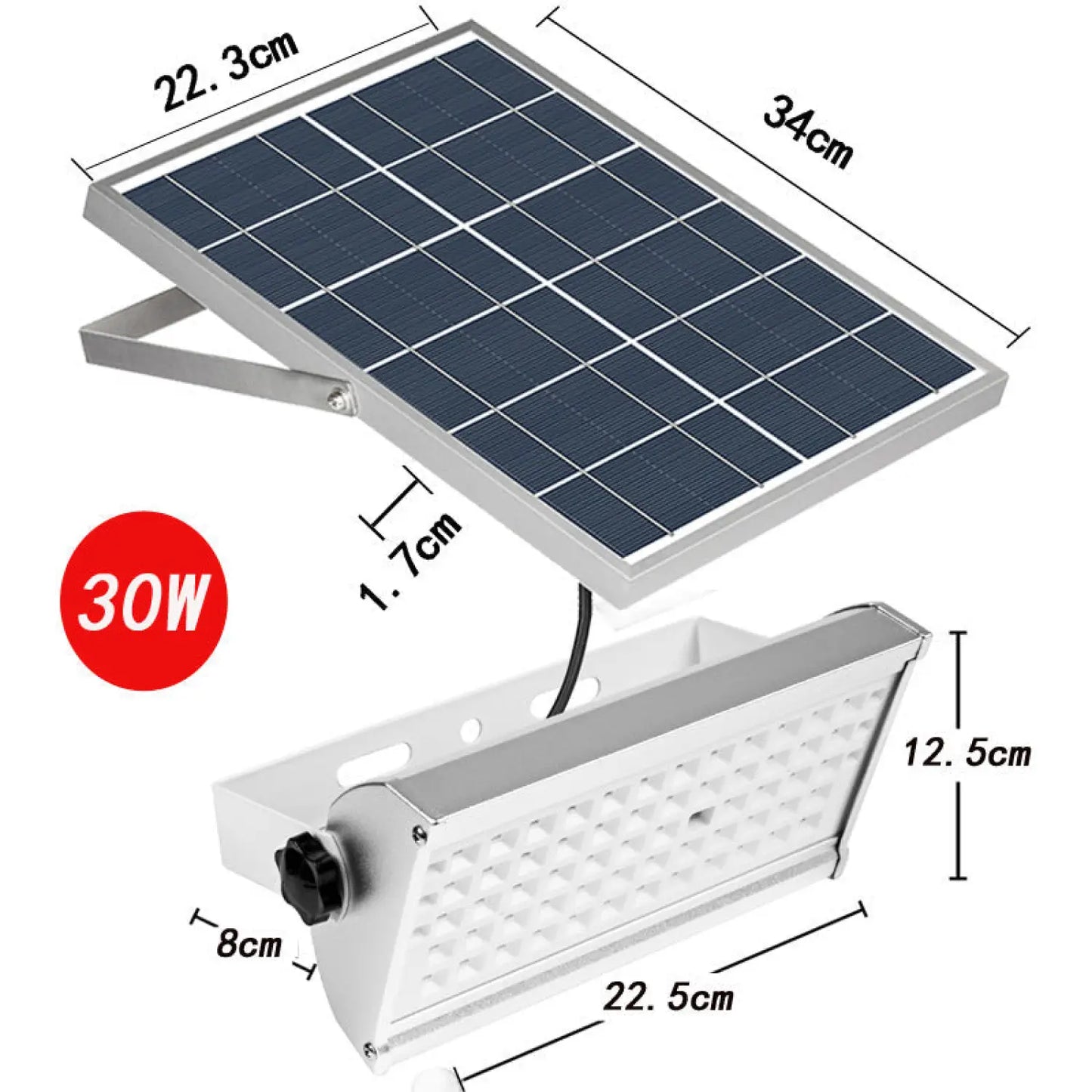Solar Powered Outdoor Lights in Garden for Pathway and Landscape Glow - 12V Hanging Light