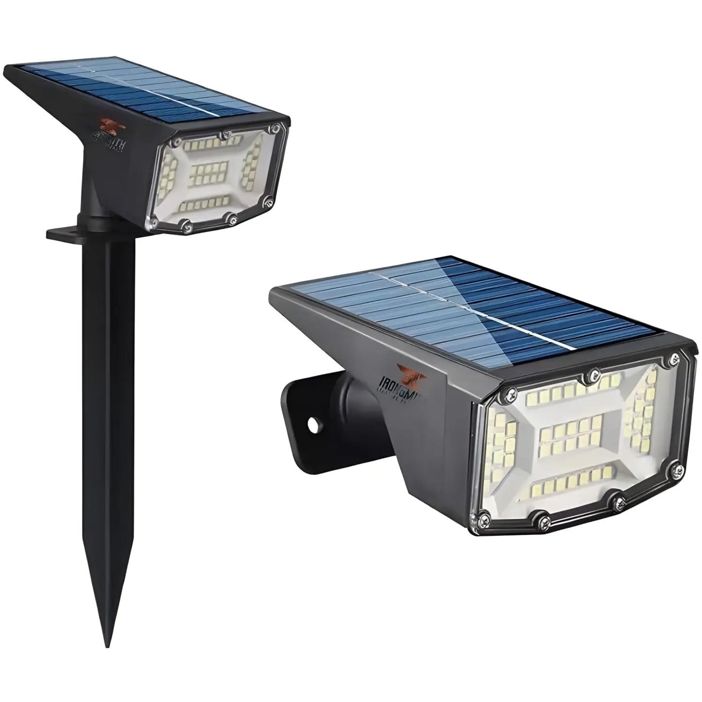 Solar Spotlights with Spike - 2 Pack - Solar Light