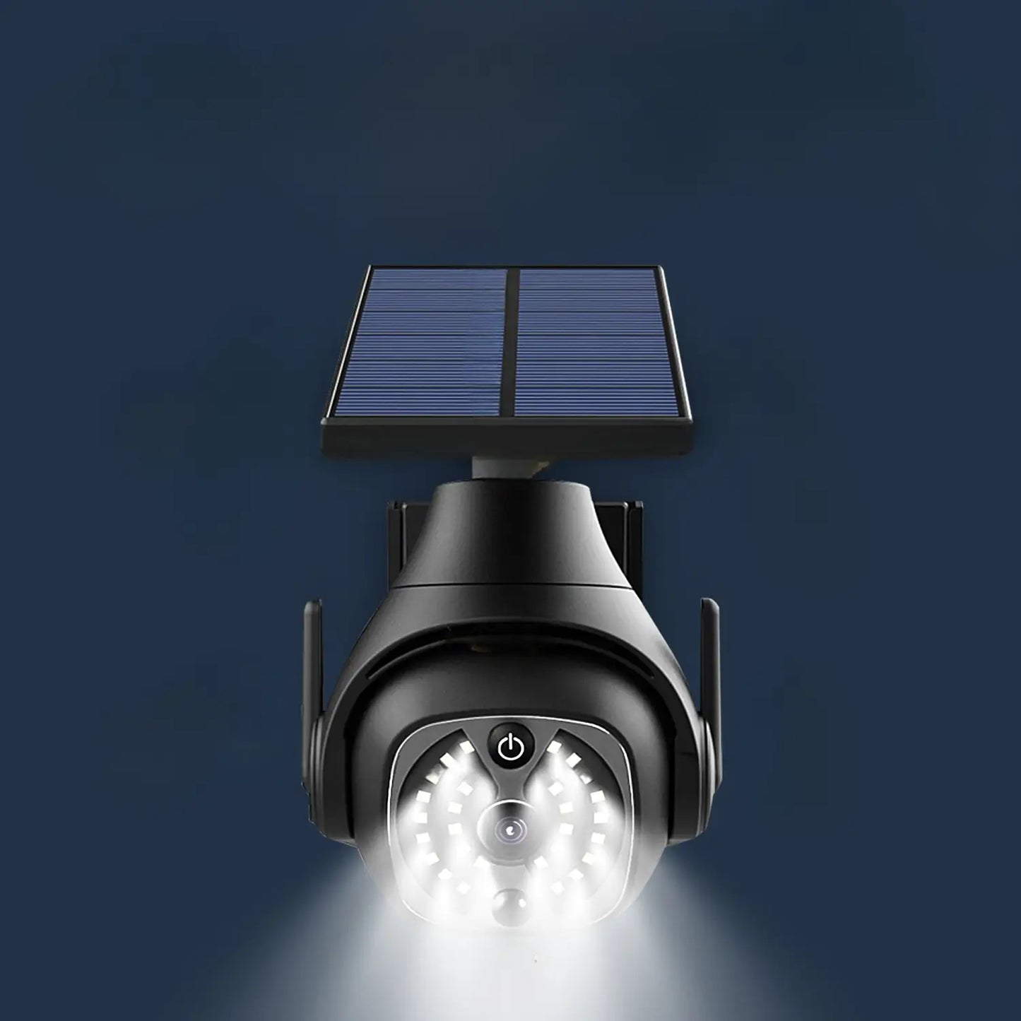 Solar Wall Lights for Outside with Waterproof & Motion Sensor - K23A solar panels can rotate - Well Light