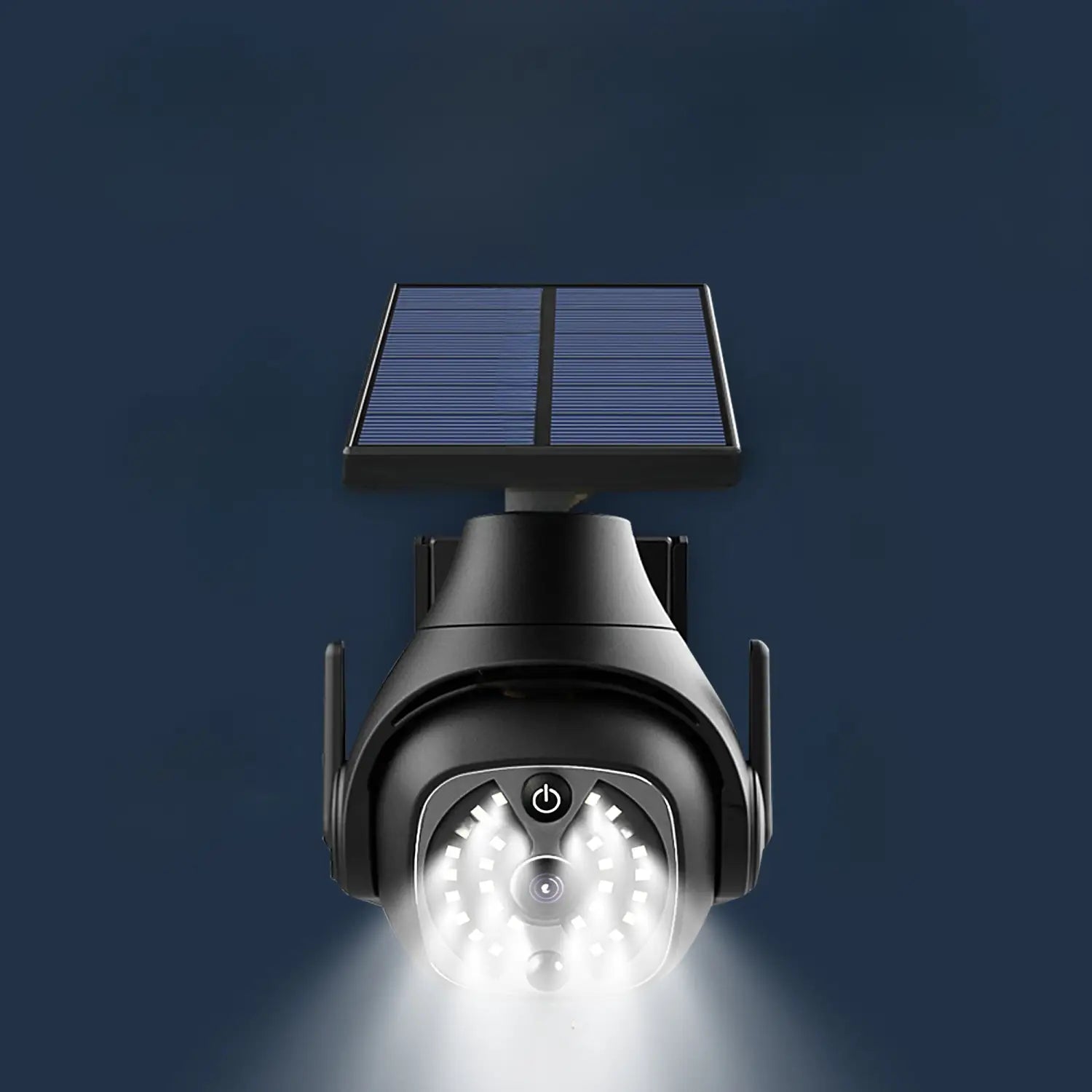 Solar Wall Lights for Outside with Waterproof & Motion Sensor - K23A solar panels can rotate - Well Light