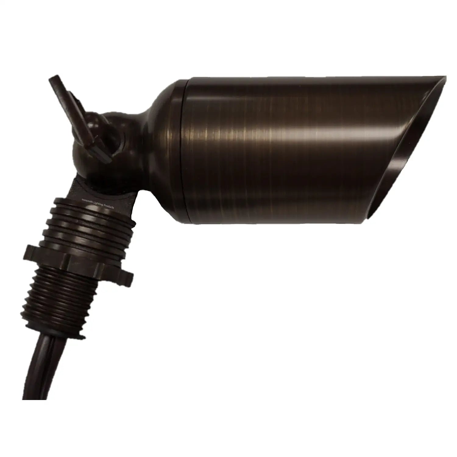 Outdoor Spotlight with Removable Angled Shroud Body - No Bulb - Spot Light