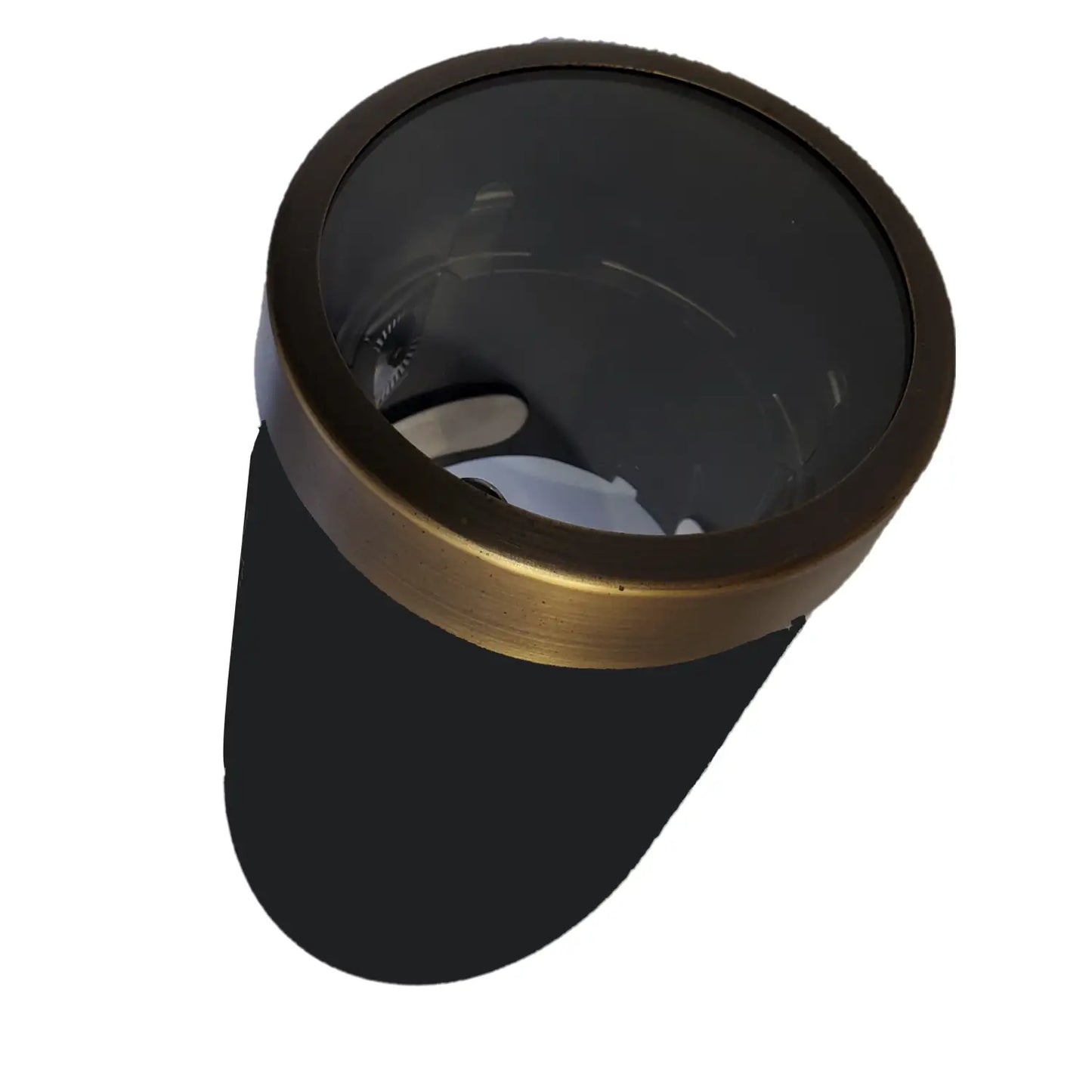 Solid Brass Flat PAR36 In-ground Well Light Cover Kit - Flat / Oil Rubbed Bronze - Well Light