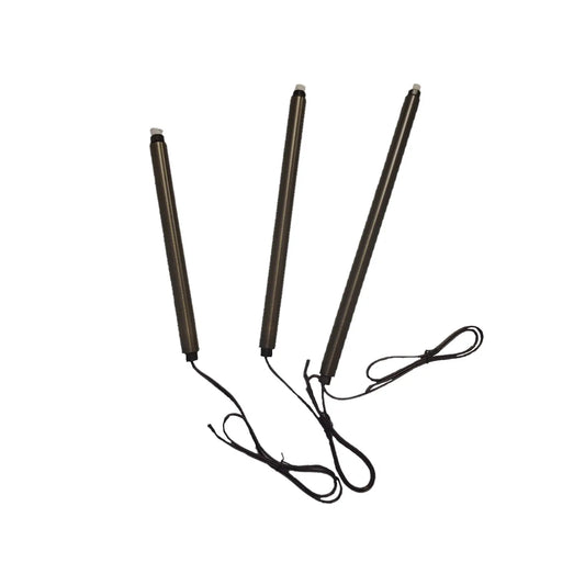 Solid Brass Path Light Stem | Oil Rubbed Bronze Finish | G4 Bi-Pin Socket with Wire Lead