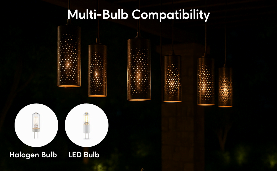 Starlight Outdoor Modern Hanging Light Fixtures - No Bulb - Light Fixture