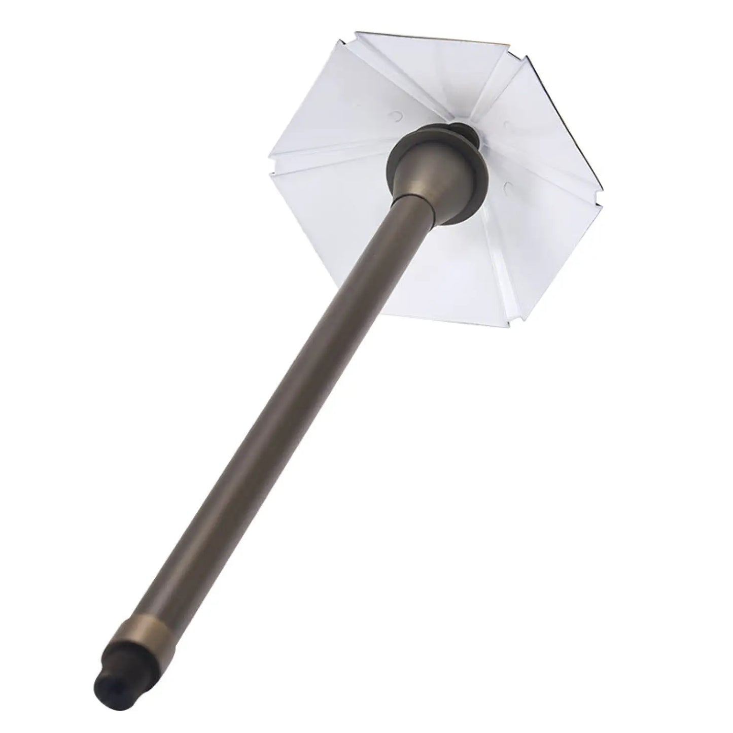 Umbrella G4 Angular Pathway Outdoor Lights with Brass Build - Path Light Fixture