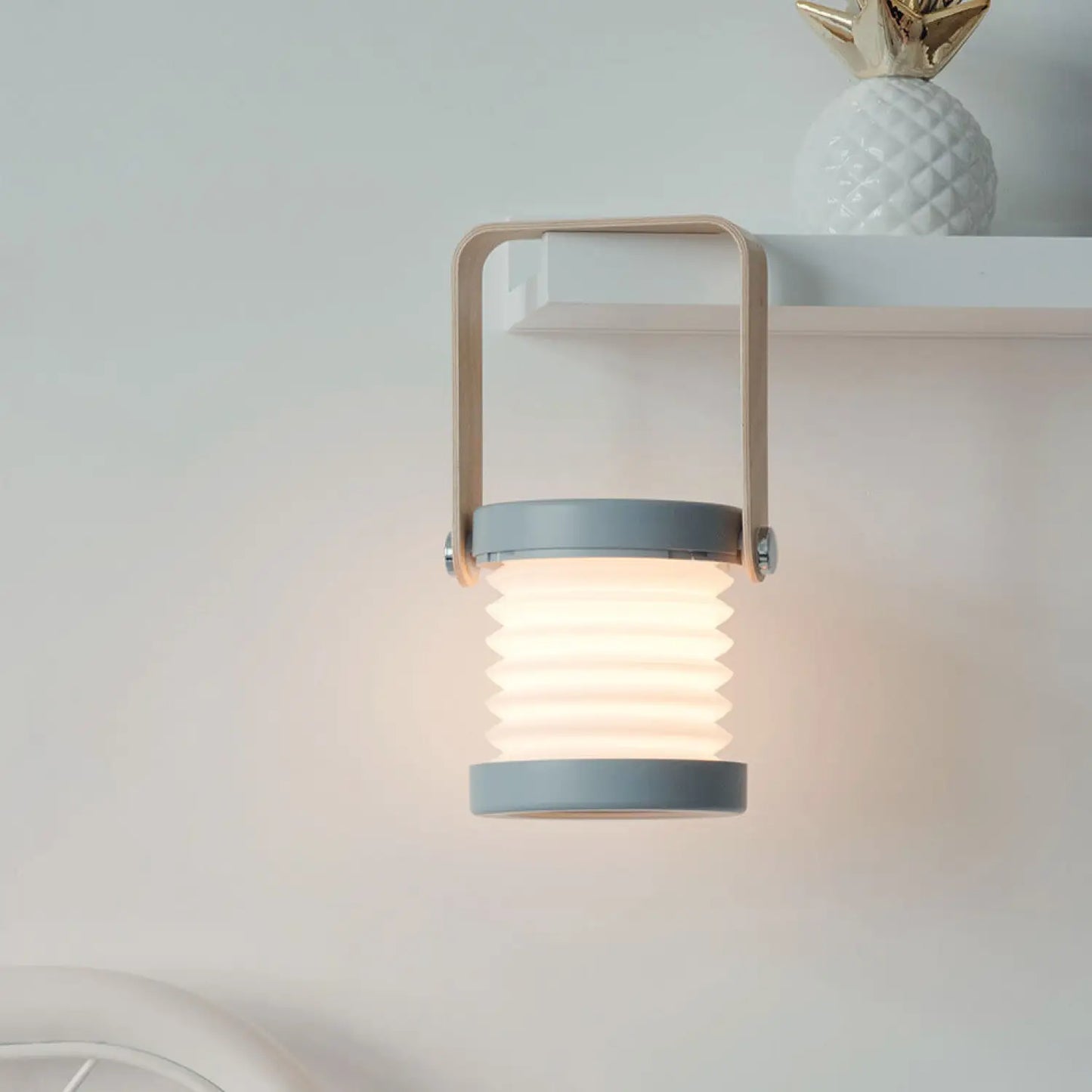 USB Rechargeable & Portable Lamp with Foldable LED Light Feature - Grey / 0.5 Watts - portable lights
