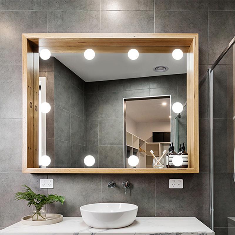 USB Touch Switch LED Mirror Light Bulb 12V Hanging Light