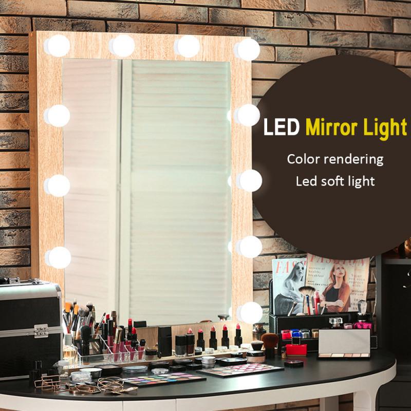 USB Touch Switch LED Mirror Light Bulb 12V Hanging Light