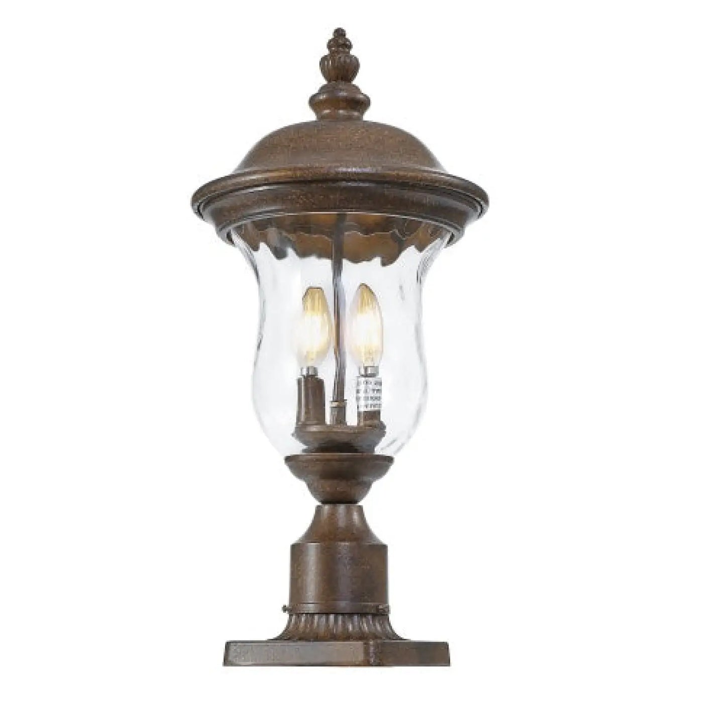 Vintage Outdoor Lights - Waterproof Garden Patio & Walkway Lamp - Brown - Light Fixture