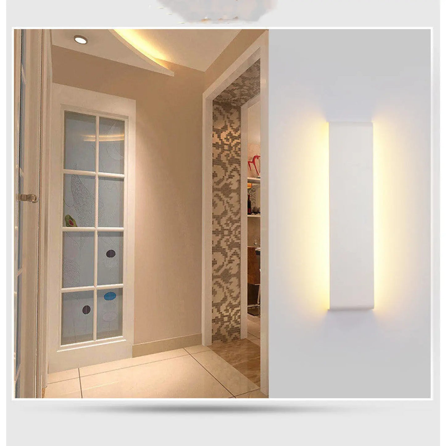 Wall-Mounted Bathroom LED Light for Vanity and Aisle Lighting - 12V Hanging Light