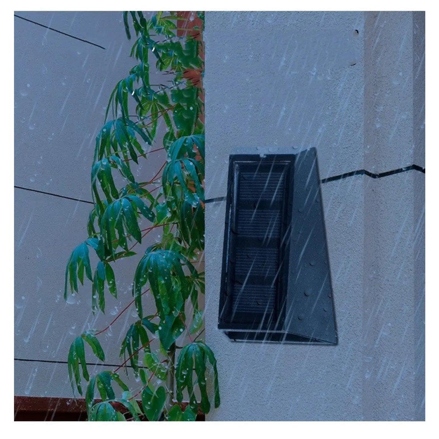 Wall-Mounted Solar Light for Outside Garden & Courtyard with Waterproof - Solar Light