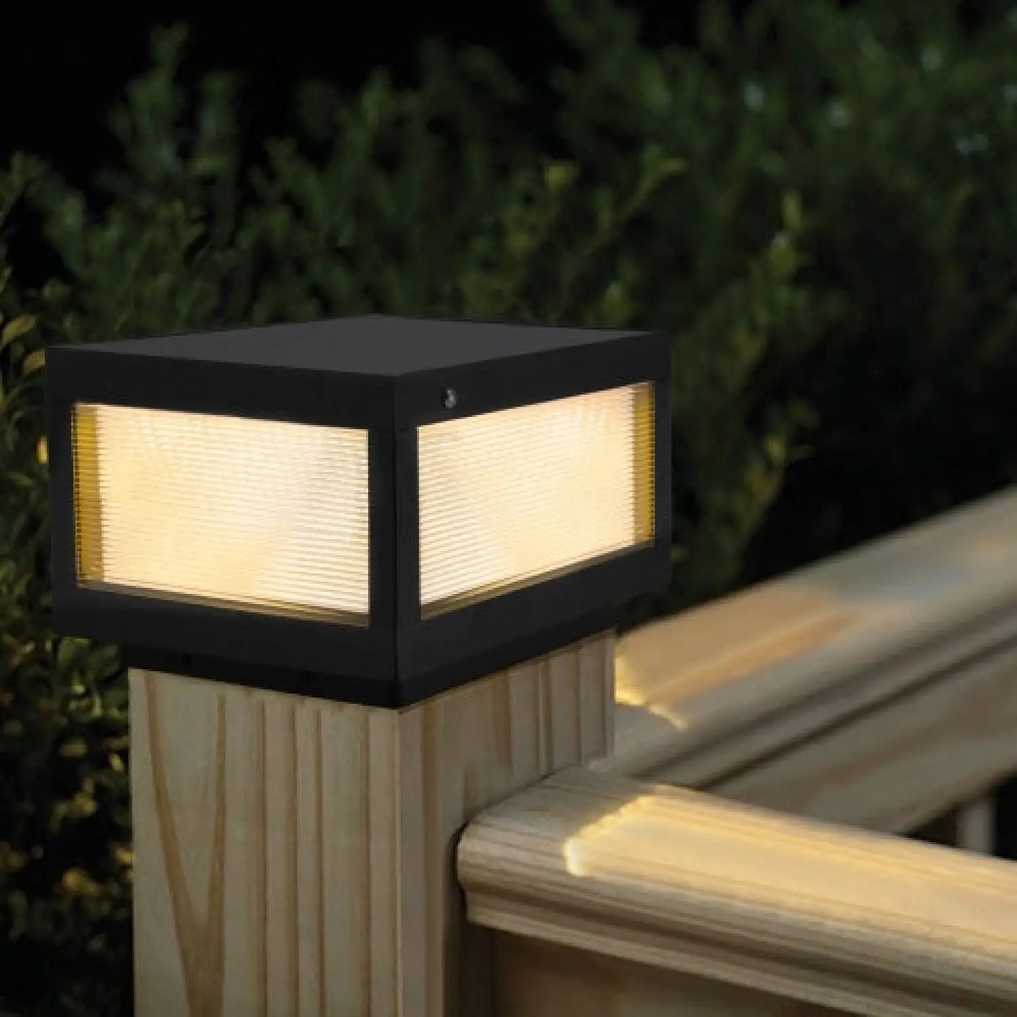 Waterproof Dimmable Solar LED Lights for Outside - Black - Solar Light