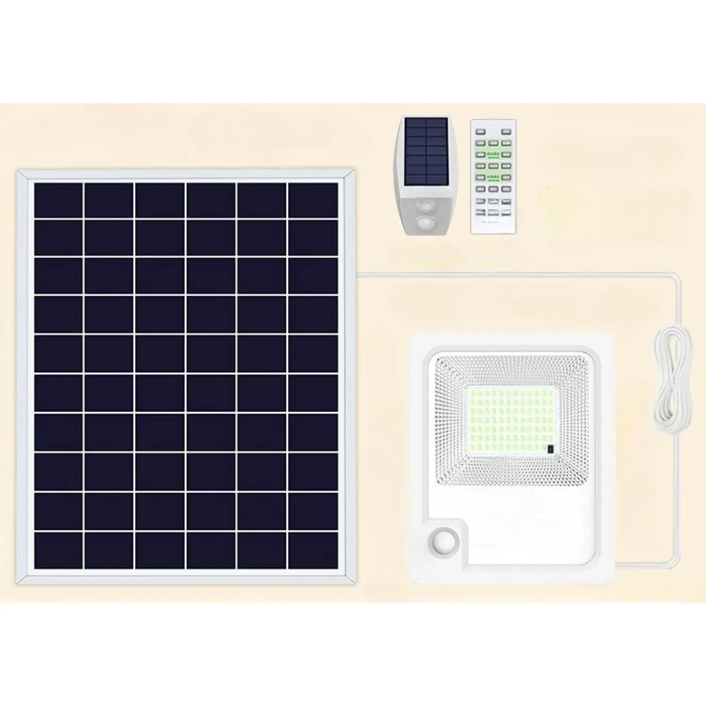 Waterproof Outdoor Solar Lamp for Home & Pathways - 8000 MA - Solar Light