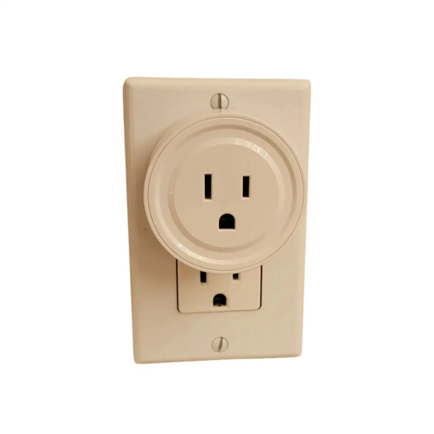 WiFi Round Smart Plug - White - Dimmer Switch