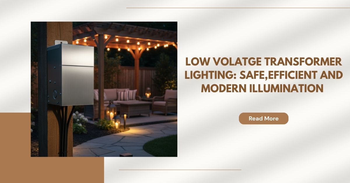 Low Voltage Transformer Lighting: Safe Efficient and Modern Illumination