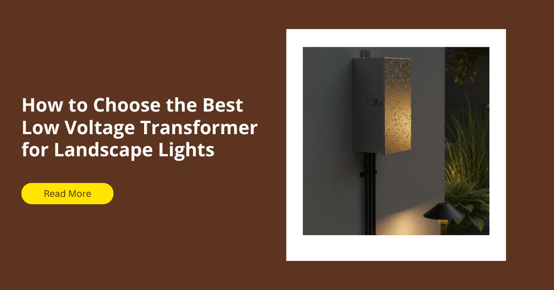 Low Voltage Transformer for Landscape Lights