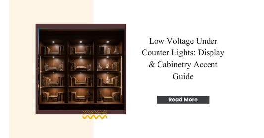 Low Voltage Under Counter Lights