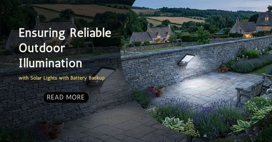 Solar Light with Battery Backup