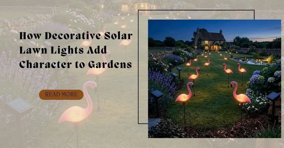 decorative solar lawn lights
