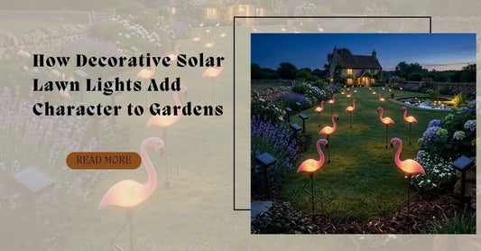 decorative solar lawn lights